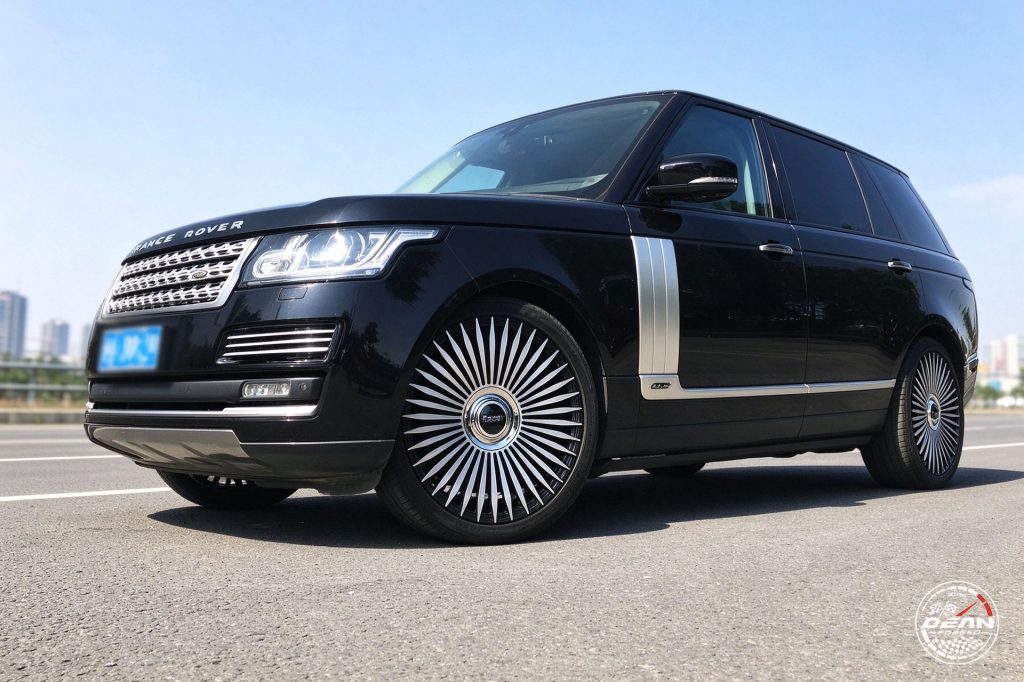 LAND ROVER RANGE ROVER | VE11 | GLOSS BLACK MACHINED FACE | 22 INCH