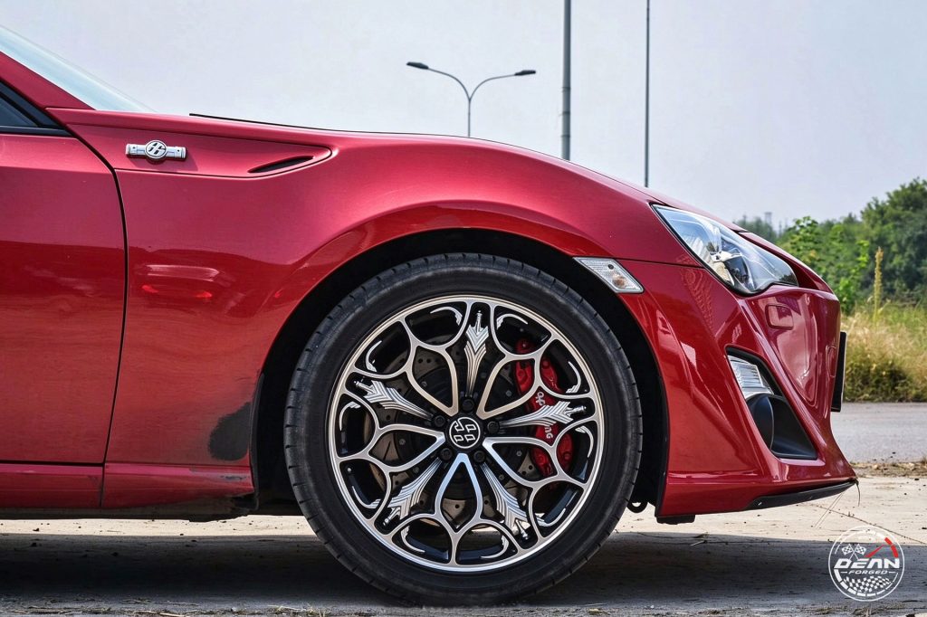 TOYOTA GR86 | VE01 | GLOSS BLACK MACHINED FACE | 18 INCH