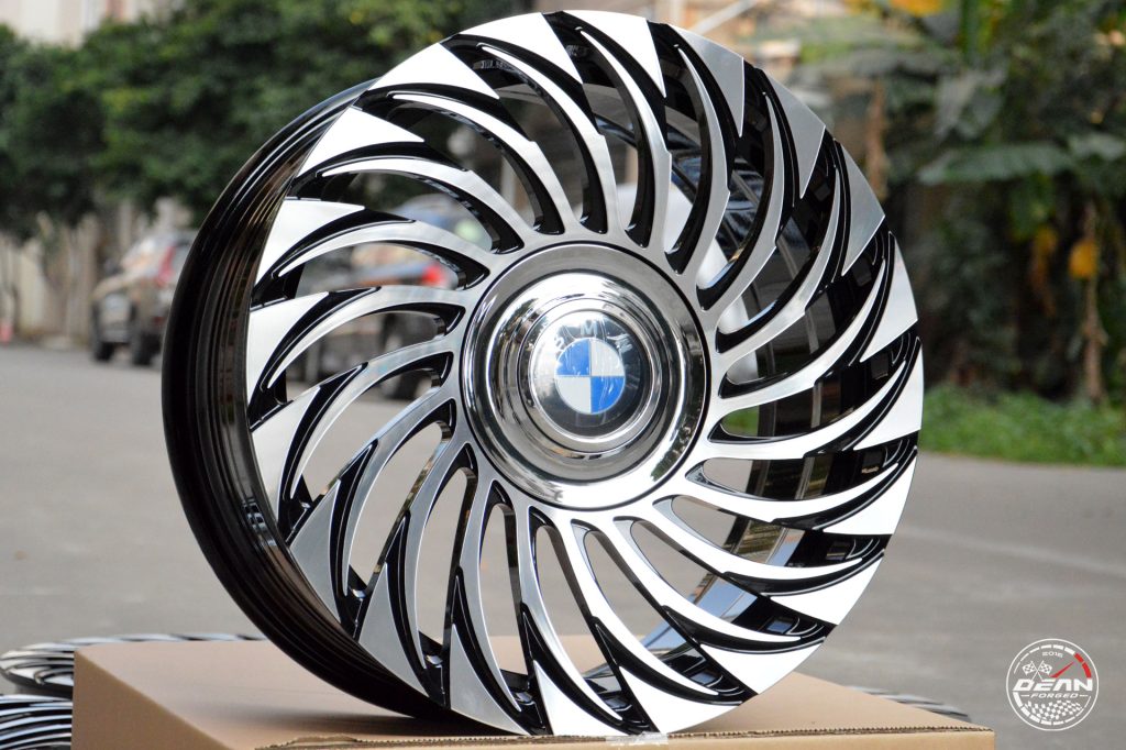 VE10 | GLOSS BLACK MACHINED FACE | 18 INCH
